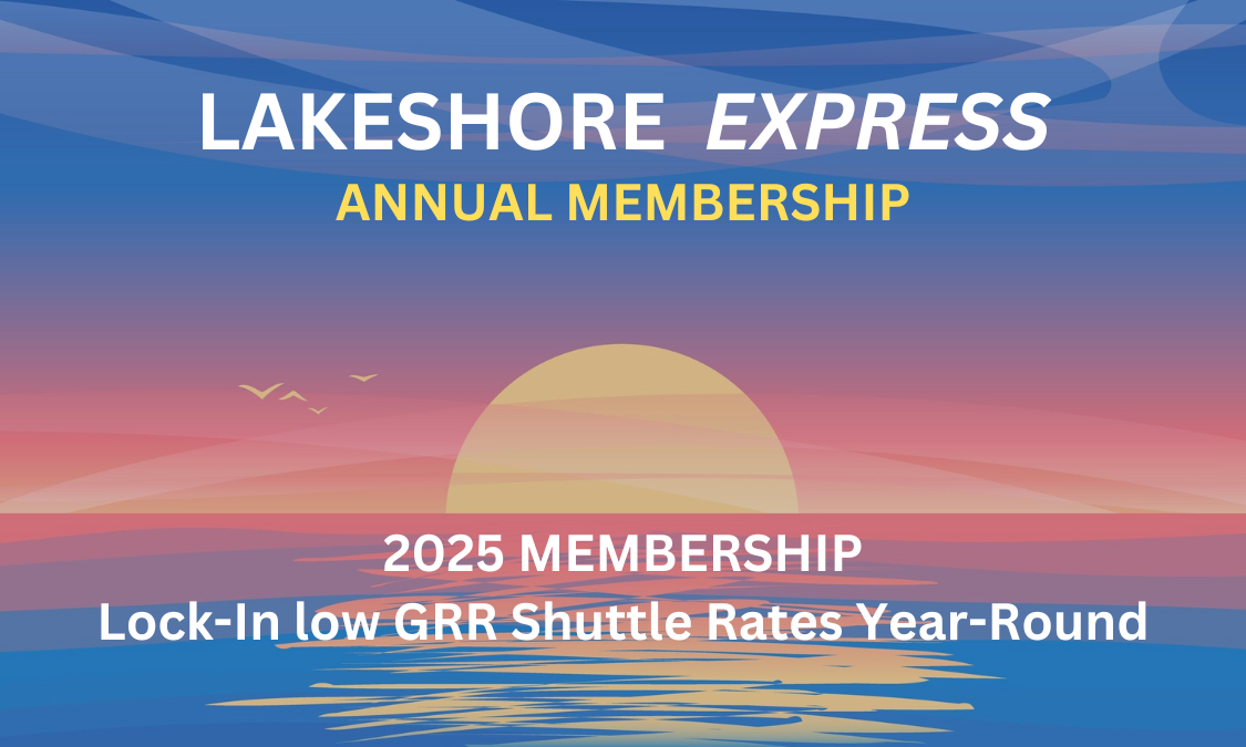 Annual Membership - 2025 - Lock In $59.95 (per trip) for all of 2025 (unlimited reservations)